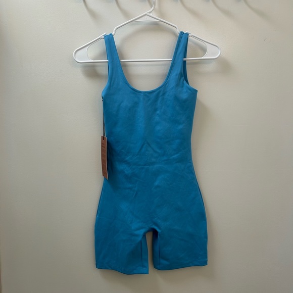 Blue Bike Unitard - Picture 1 of 4